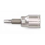 Cycplus Inbus opzetstuk cyclus 6-kant 6mm, voor sleutel 3/8". - thumbnail