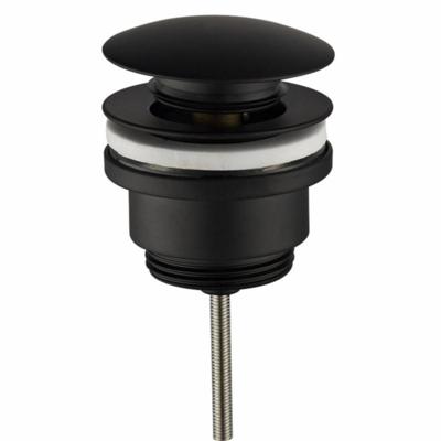 Clickwaste Luxe 5/4 Laag Mat-Zwart Aqua Splash Clickwaste Luxe 5/4 Laag Mat-Zwart Aqua Splash