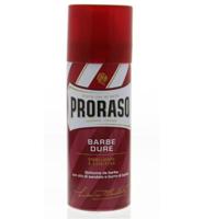 Proraso Red Shaving Foam Barbe Dure 50ml - thumbnail