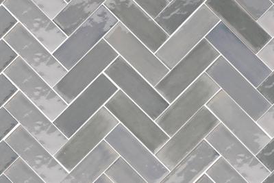 Wandtegel groen Sartoria Tbrick 16x5cm shark glans gerectificeerd