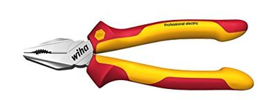 Wiha Combinatietang Professional electric met DynamicJoint® en OptiGrip met extra lang snijvlak | 160 mm - 27328 - 27328