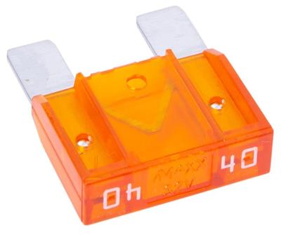 Dresselhaus zekering bananenstekker "maxi" flat fuse maxi 40a 1 piece / orange