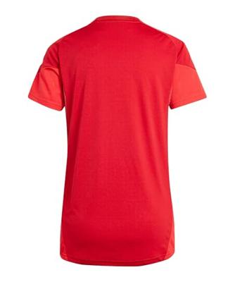 adidas Tiro 25 Competition Trainingsshirt Dames Rood Wit adidas Tiro 25 Competition Trainingsshirt Dames Rood Wit