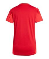 adidas Tiro 25 Competition Trainingsshirt Dames Rood Wit - thumbnail
