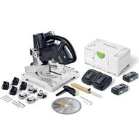 Festool SYMC 70 4,0 EBI-Plus SYMMETRIC Accu Plintenzaag 18V 4.0Ah - 577464 - thumbnail