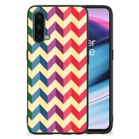 OnePlus Nord CE 5G Back Case Zigzag Multi Color - thumbnail