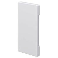 Hager BR6513069016 Eindstuk (b x d) 130 mm x 68 mm Wit 1 stuk(s)