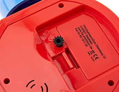 TFA Dostmann Sonstiges Haushaltsgerät Kinderwekker Kwarts 133 mm x 133 mm x 52 mm Rood, Blauw TFA Dostmann Sonstiges Haushaltsgerät Kinderwekker Kwarts 133 mm x 133 mm x 52 mm Rood, Blauw