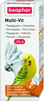 BEAPHAR MULTI-VIT PAPEGAAI EN GROTE PARKIETEN 50 ML - thumbnail