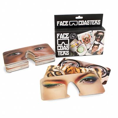 Gift Republic Face Coasters - Gift Republic Gezicht Onderzetters Gift Republic Face Coasters - Gift Republic Gezicht Onderzetters