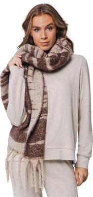 Warme sjaal bruin Pastunette