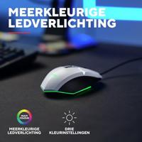Trust GXT109W FELOX GAMING Muis Wit - thumbnail