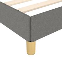Bedframe zonder matras 90x190 cm stof donkergrijs - thumbnail