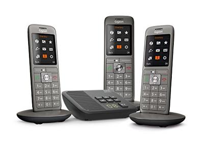 GIGASET vaste telefoon CL 660 A Trio antraciet