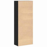 Hoge kast Zwart Eiken 70 x 33.5 x 180 cm Bewerkt hout - thumbnail