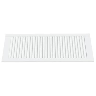 Kastdeuren met lamellen 4 st 99,3x39,4 cm gwitrenenhout
