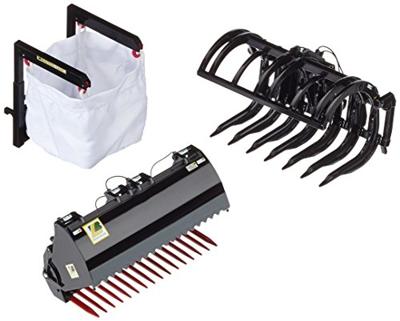 Wiking Accessoireset voorlader Set B zwart 1:32