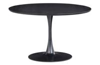 WOOOD Ronde Eettafel 'Sammy' 120cm, kleur Zwart - thumbnail