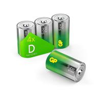 GP Super D batterij (mono) Alkaline 1.5 V 4 stuk(s) - thumbnail