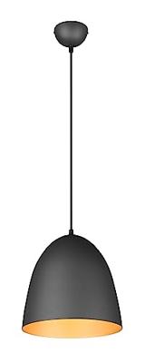 Trio Zwarte hanglampTilda Ø 25cm - R30661080
