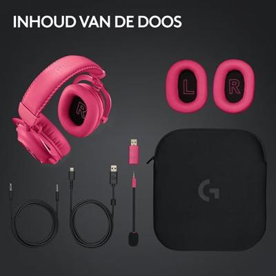 Logitech G Pro X 2 headset magenta