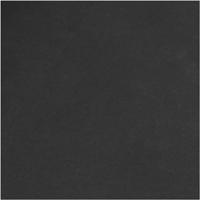 Creativ Company Faux leather papier, b: 50 cm, unikleurig, 350 gr, zwart, 1 m/ 1 rol - thumbnail