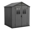 Keter Darwin 64 Tuinhuis met ramen - 190x122x221 cm - Grijs - thumbnail