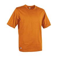 Heren-T-Shirt met Korte Mouwen Cofra Zanzibar Oranje - Maat: S - thumbnail