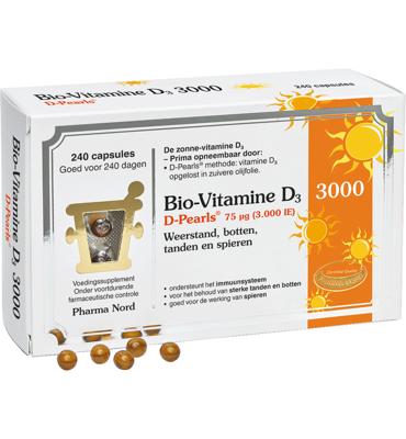 Pharma Nord Bio-Vitamine D3 D-Pearls 75mcg