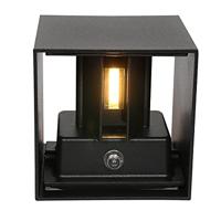 Steinhauer Up down light sensorLogan 10cm - zwart - 2728ZW - thumbnail
