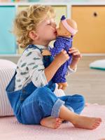 Baby Calin Capucine teddybeer blauw - thumbnail