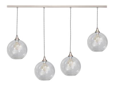 ETH Stoere hanglampCalvello 4-lichts metaalgrijs - 05-HL4411-60