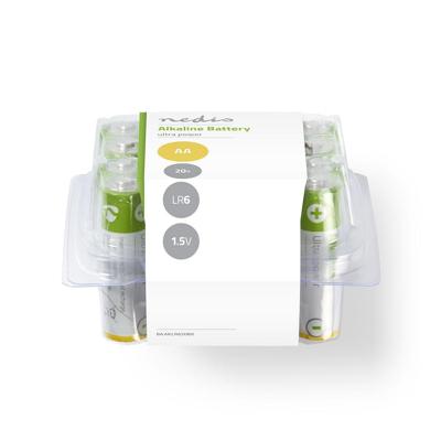 Nedis Alkaline-Batterij AA | 1.5 V DC | 20 stuks | 1 stuks - BAAKLR620BX BAAKLR620BX Nedis Alkaline-Batterij AA | 1.5 V DC | 20 stuks | 1 stuks - BAAKLR620BX BAAKLR620BX