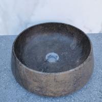 Waskom Sanilux Opzetkom 41x13 cm Bruin Sanilux - thumbnail