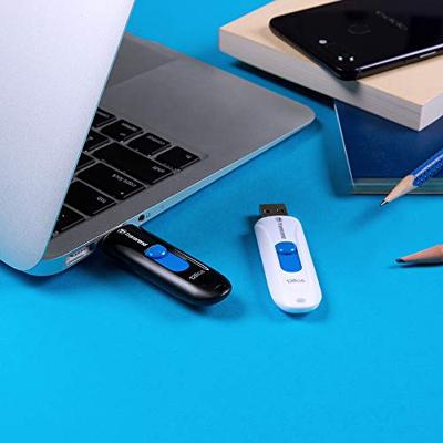 Transcend JetFlash® 790 USB-stick 32 GB Wit, Blauw TS32GJF790W USB-C 3.1 Gen 1