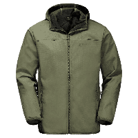 Jack Wolfskin outdoor jas Northern Point groen - thumbnail