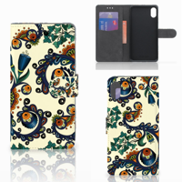 Wallet Case Apple iPhone Xs Max Barok Flower - thumbnail
