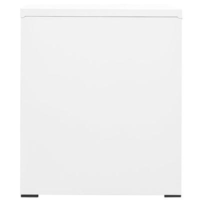 Archiefkast 46x62x72,5 cm staal wit - thumbnail