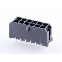 Molex 430451212 Male header, inbouw (standaard) Totaal aantal polen: 12 Rastermaat: 3 mm Inhoud: 1 stuk(s) Tray - thumbnail