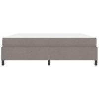 Boxspring bed Taupe, Zwart 180 x 200 cm Stof, Engineered Hout - thumbnail