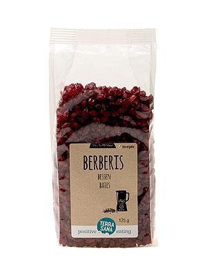 TerraSana Raw berberis bessen (zuurbes) bio 140 Gram
