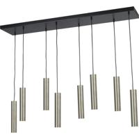 Masterlight Eettafel hanglampRun 8-lichts rvs cilinders - 2381-05-37-130-25-8 - thumbnail