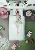 Snurk Snurk beddengoed Ballerina Dekbedovertrek - thumbnail
