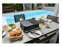 Unold Jimmy Staande grill Tafel Met windbescherming, Oververhittingsbeveiliging, Controlelampje, Traploze temperatuurregeling Zwart - thumbnail