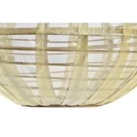 Plafondlamp DKD Home Decor Natuurlijk Gouden Bruin Bamboe 50 W (42 x 42 x 26 cm) - thumbnail