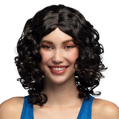Pruik Cocktail zwart