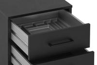 Schildmeyer Nachtkastje Ruby (Matzwart) - thumbnail