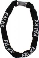 Falkx Kettingslot met nylon hoes 1200 x 10 mm zwart - thumbnail