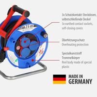 Brennenstuhl Garant IP44 kabelhaspel 25m AT-N05V3V3-F 3G1,5 - 1218580 - thumbnail