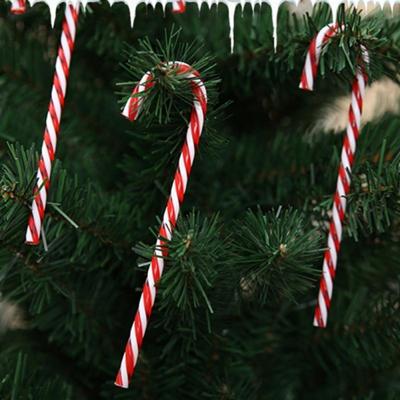 6 stuks/pak kerstversiering kerst Candy Cane kerstboom ornamenten